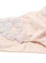 Detail View - Click To Enlarge - LA PERLA - 'Moonlight' metallic floral embroidered silk blend shorts
