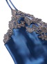 Detail View - Click To Enlarge - LA PERLA - 'Maison' floral embroidered silk-blend satin slip
