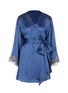 Main View - Click To Enlarge - LA PERLA - 'Maison' floral embroidered silk blend robe