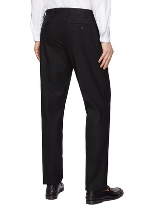 Back View - Click To Enlarge - LARDINI - Straight Leg Tailored Pants