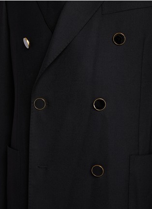  - LARDINI - Peak Lapel Double Breasted Blazer