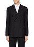 Main View - Click To Enlarge - LARDINI - Peak Lapel Double Breasted Blazer