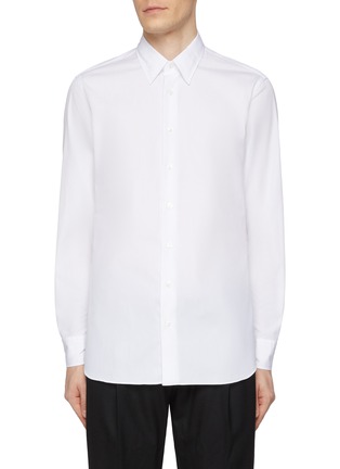 Main View - Click To Enlarge - LARDINI - Point Collar Shirt