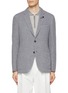 Main View - Click To Enlarge - LARDINI - Single Breasted Wool Cashmere Blazer