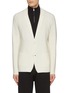 Main View - Click To Enlarge - LARDINI - Notch Lapel Single Breasted Knit Wool Silk Cashmere Blazer