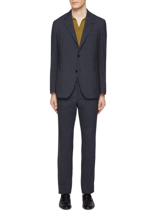 Main View - Click To Enlarge - LARDINI - Notch Lapel Single Breasted Suit