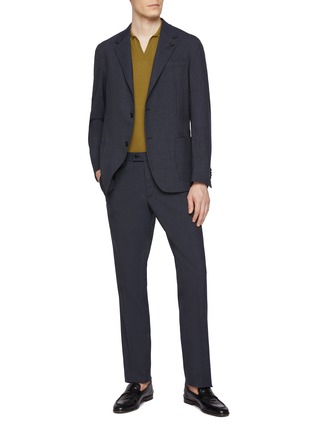 Figure View - Click To Enlarge - LARDINI - Notch Lapel Single Breasted Suit