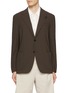 Main View - Click To Enlarge - LARDINI - Notch Lapel Single Breasted Blazer