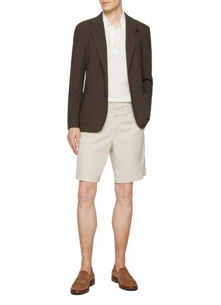 LARDINI | Notch Lapel Single Breasted Blazer