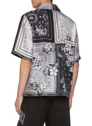 Back View - Click To Enlarge - AMIRI - Floral Bandana Shirt