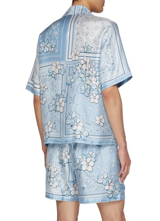 Back View - Click To Enlarge - AMIRI - Floral Bandana Shirt