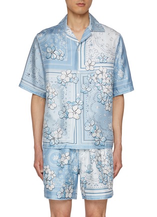 Main View - Click To Enlarge - AMIRI - Floral Bandana Shirt