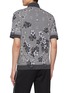 Back View - Click To Enlarge - AMIRI - Floral Bandana Cotton Polo Shirt