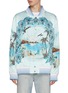 Main View - Click To Enlarge - AMIRI - Resort Club Sequin Embellishment Silk Bomber Jacket