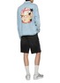 Figure View - Click To Enlarge - AMIRI - Amiri Resort Club Light Wash Denim Jacket