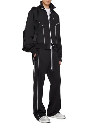 Figure View - Click To Enlarge - AMIRI - Piping Detail Track Jacket