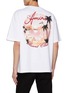 Back View - Click To Enlarge - AMIRI - Oversized Logo Beach Graphic T-Shirt
