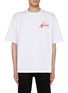 Main View - Click To Enlarge - AMIRI - Oversized Logo Beach Graphic T-Shirt