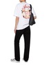 Figure View - Click To Enlarge - AMIRI - Oversized Logo Beach Graphic T-Shirt