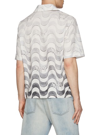 Back View - Click To Enlarge - AMIRI - Wave Pattern Shirt