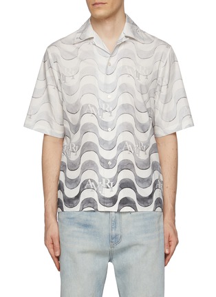 Main View - Click To Enlarge - AMIRI - Wave Pattern Shirt