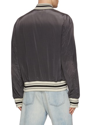 Back View - Click To Enlarge - AMIRI - Logo Bomber Jacket