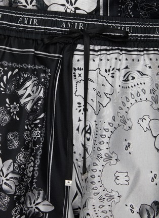  - AMIRI - Floral Bandana Drawstring Shorts