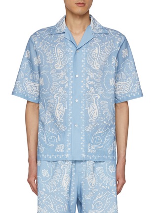 Main View - Click To Enlarge - AMIRI - Bandana Camp Shirt