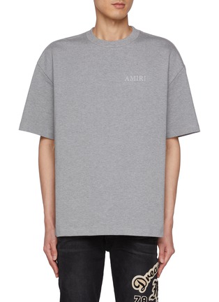 Main View - Click To Enlarge - AMIRI - Oversized Logo Patch T-Shirt