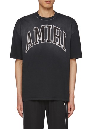 Main View - Click To Enlarge - AMIRI - Oversized Logo Patch T-shirt