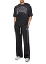 Figure View - Click To Enlarge - AMIRI - Oversized Logo Patch T-shirt
