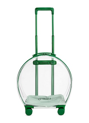 Main View - Click To Enlarge - VETRESKA - Bubble Pet Carrier — Green/Transparent