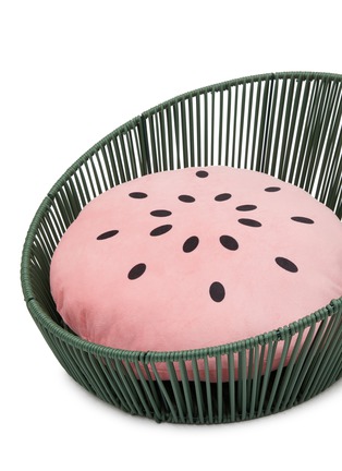 Detail View - Click To Enlarge - VETRESKA - Watermelon Rattan Pet Bed