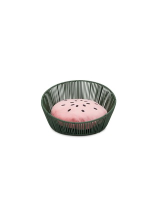 Main View - Click To Enlarge - VETRESKA - Watermelon Rattan Pet Bed