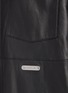  - HELMUT LANG - Hooded Leather Shirt
