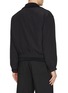 Back View - Click To Enlarge - HELMUT LANG - Double Layer Silk Bomber Jacket