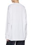 Back View - Click To Enlarge - SETCHU - Origami Cotton Long Sleeve T-shirt