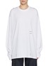 Main View - Click To Enlarge - SETCHU - Origami Cotton Long Sleeve T-shirt