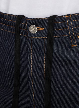 Detail View - Click To Enlarge - SETCHU - Paper Denim Wide Leg Jeans