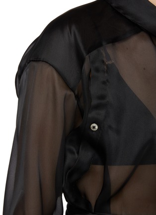  - SETCHU - Geisha Organza Long Sleeve Shirt