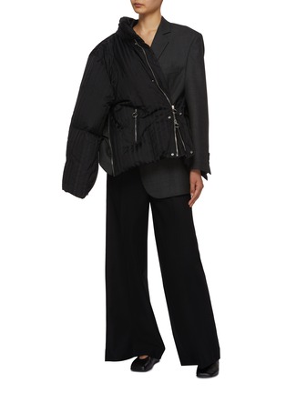 Figure View - Click To Enlarge - SETCHU - Convertible Down Jacket
