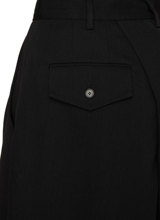  - SETCHU - Hakama Pleated Gabardine Shorts