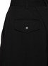  - SETCHU - Hakama Pleated Gabardine Shorts