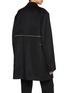 Back View - Click To Enlarge - SETCHU - Double Zip Cashmere Coat