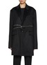 Main View - Click To Enlarge - SETCHU - Double Zip Cashmere Coat
