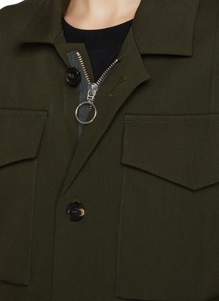  - SETCHU - Safari Origami Gabardine Jacket