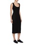 Detail View - Click To Enlarge - SETCHU - Travel Cashmere Cotton Dress