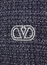  - VALENTINO GARAVANI - Tweed Panel V Logo Varsity Jacket