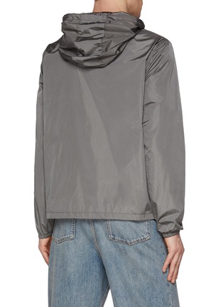 Back View - Click To Enlarge - VALENTINO GARAVANI - Extra light V-Logo Cotton Windbreaker