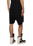 Back View - Click To Enlarge - RICK OWENS  - x Champion Felpa Beveled Pod Drawstring Shorts